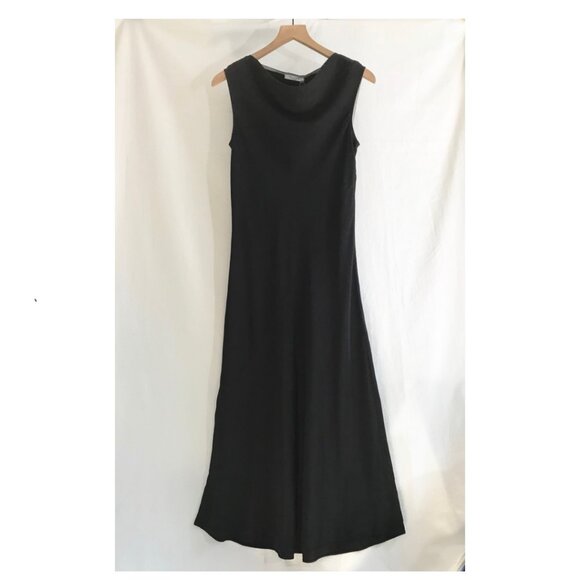 MM LaFleur The Priya Dress Sample - Washable Silk in Black - Small - NWT - Picture 1 of 6